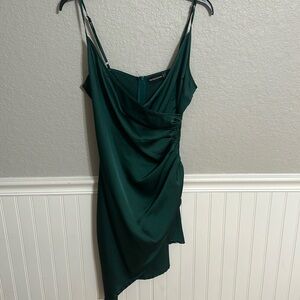 Green pretty little thing cocktail dress mini